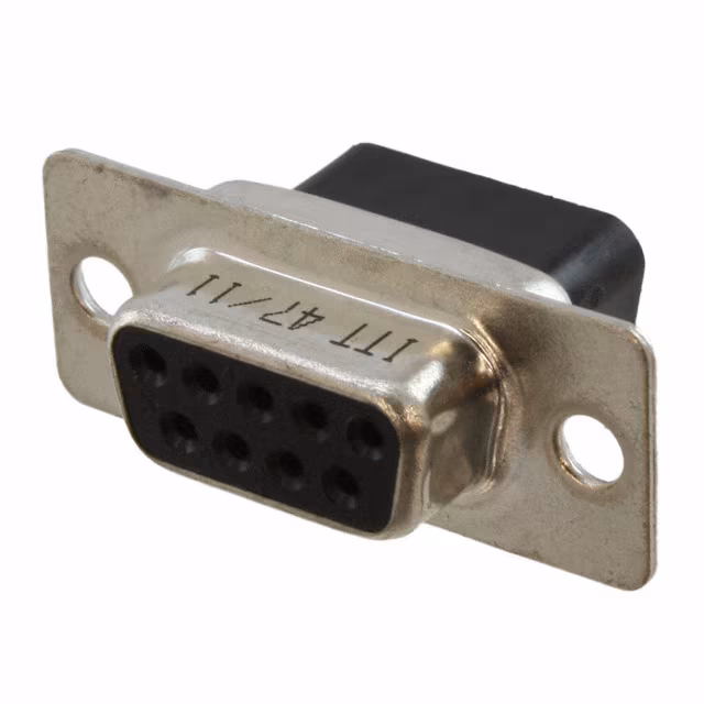 DEA-9S-A197-F0 ITT Cannon, LLC  Alloggiamenti per connettori D-Sub a forma di D